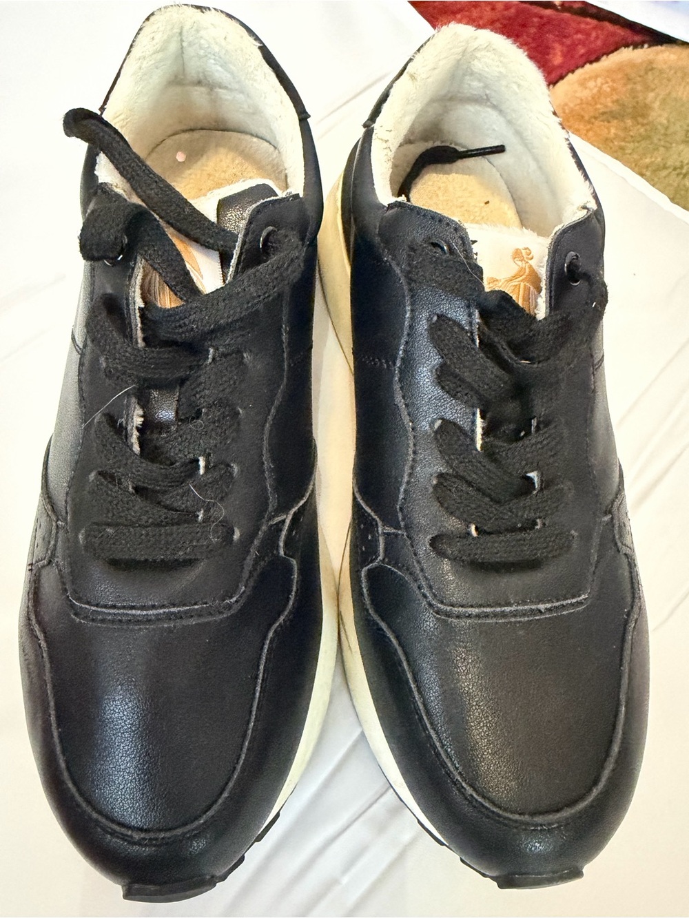 Lanvin Black and White Women's Sneakers